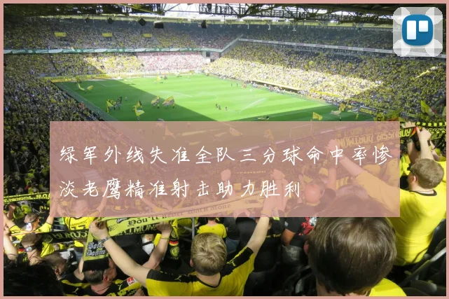 绿军外线失准全队三分球命中率惨淡老鹰精准射击助力胜利